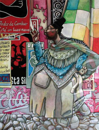 bolivarienne-ca6de dans Peinture - Graphisme